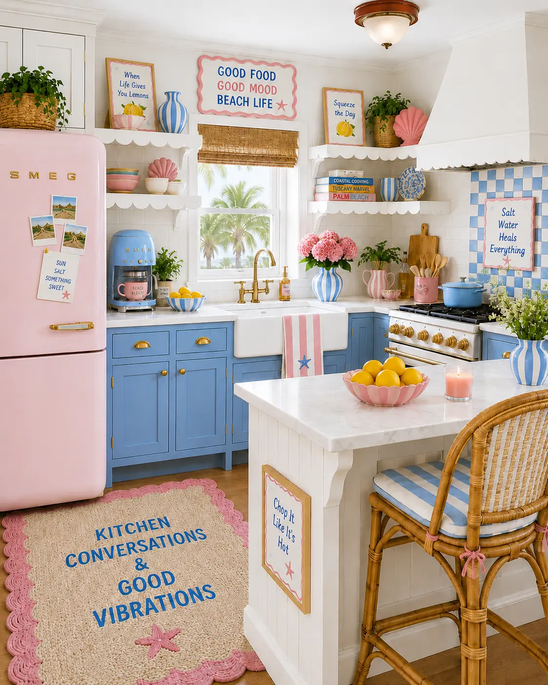 Retro Boutique Coastal Kitchen Shop the Look