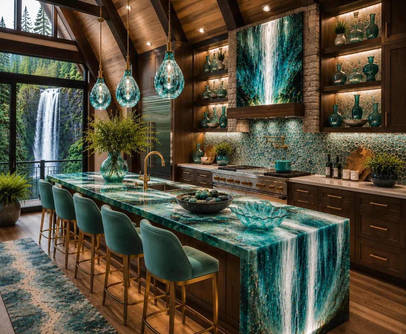 Oregon Waterfall Sanctuary Shop the Look